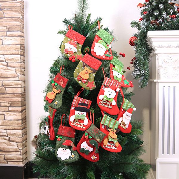 2018 1pc cute snowman/santa claus/elk/bear christmas stocking gift bags&holders for home christmas party xmas tree kids gifts
2018 1pc cute snowman/santa claus/elk/bear christmas stocking gift bags&holders for home christmas party xmas tree kids gifts