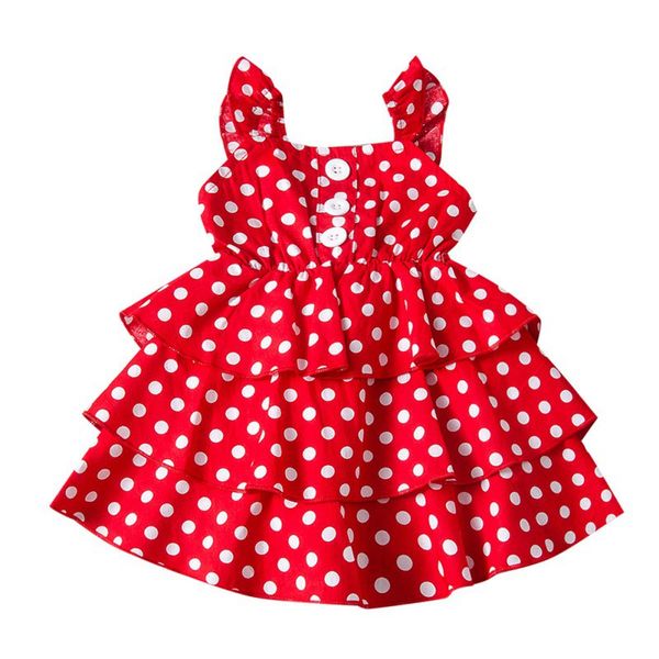 children's clothing summer casual children girls dress dot print sleeveless kids pageant layered dresses, Red;yellow
children's clothing summer casual children girls dress dot print sleeveless kids pageant layered dresses, Red;yellow