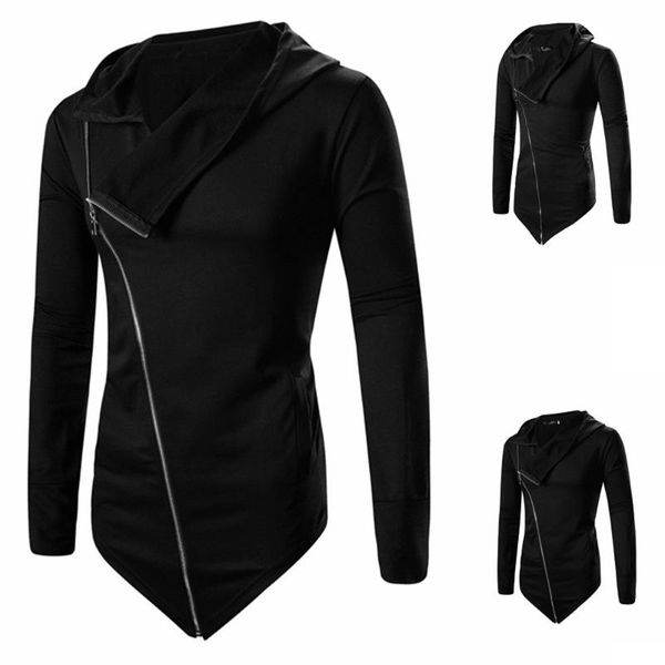 2016 fashion men's autumn winter long hooded trench fashion irregular solid zipper jacket coat cloak coat outerwear plus size l3, Tan;black
2016 fashion men's autumn winter long hooded trench fashion irregular solid zipper jacket coat cloak coat outerwear plus size l3, Tan;black