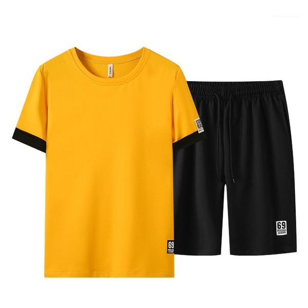 piece suit summer loose short sleeved tshirt lace up shorts two piece set youth print two, Gray
piece suit summer loose short sleeved tshirt lace up shorts two piece set youth print two, Gray