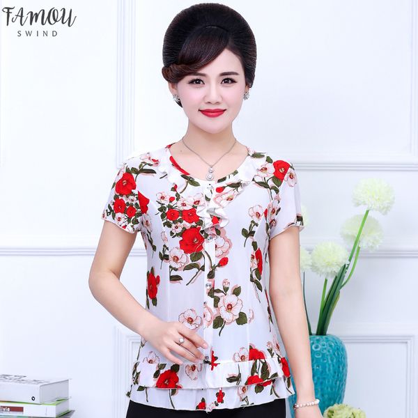 new office lady women short sleeve summer floral t shirt female mother plus size o neck pullover shirts xl 5xl clothing, White
new office lady women short sleeve summer floral t shirt female mother plus size o neck pullover shirts xl 5xl clothing, White
