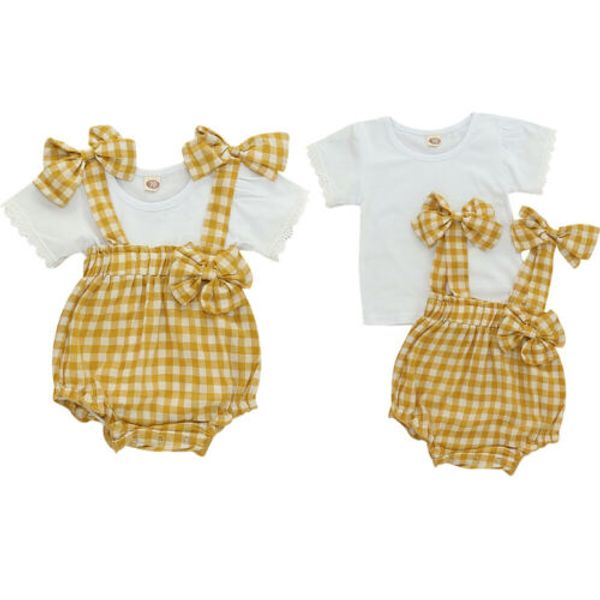 style newborn infant baby girl spring summer clothing t-shirt +overall bib pants clothes outfit sets 6-24months
style newborn infant baby girl spring summer clothing t-shirt +overall bib pants clothes outfit sets 6-24months