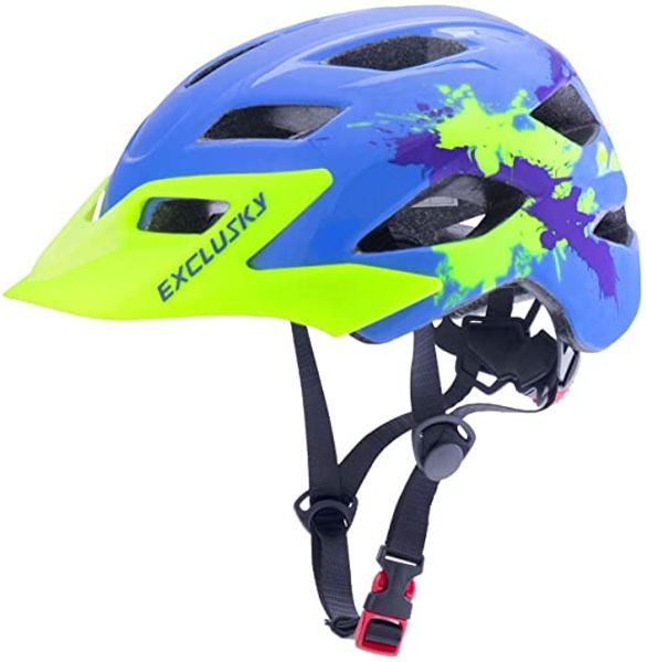 new exclusky kids bike helmets lightweight adjustable bicycle cycling helmet for boys girls 50-57cm(ages 5-13
new exclusky kids bike helmets lightweight adjustable bicycle cycling helmet for boys girls 50-57cm(ages 5-13