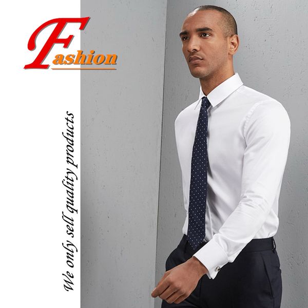 high-grade new men's business casual all-match comfortable soft breathable fashion no-iron crease proof noble french shirt, White;black
high-grade new men's business casual all-match comfortable soft breathable fashion no-iron crease proof noble french shirt, White;black