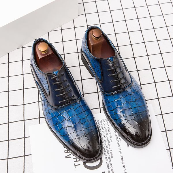 office worker white collar men leather shoes holiday party leather the crocodile grain successful man shoes black red yellow blue optional
office worker white collar men leather shoes holiday party leather the crocodile grain successful man shoes black red yellow blue optional