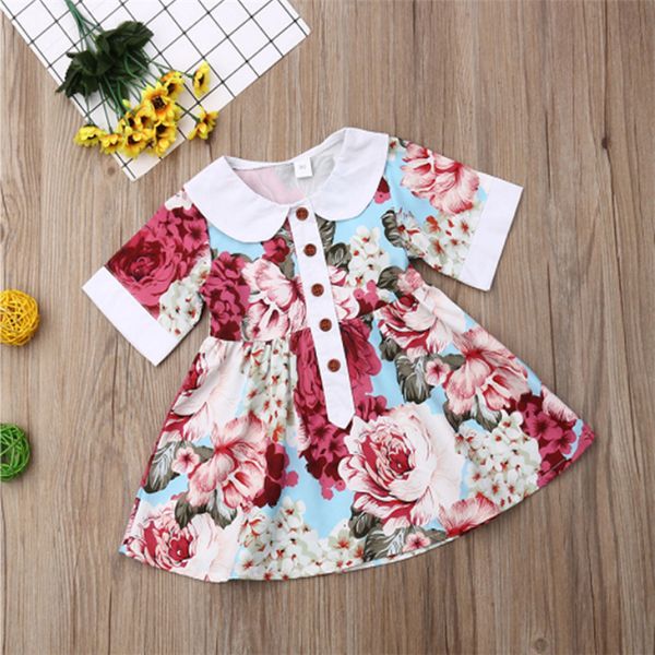 summer baby girls dresses 1-6y girl doll lapel dress short-sleeved broken flower princess skirt kids designer clothes girls jy494, Red;yellow
summer baby girls dresses 1-6y girl doll lapel dress short-sleeved broken flower princess skirt kids designer clothes girls jy494, Red;yellow