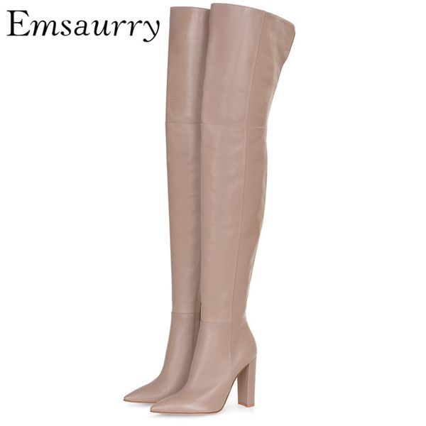 new arrival over the knee boots women pointed toe chunky heel black high heel boots fashion runway botas mujer
new arrival over the knee boots women pointed toe chunky heel black high heel boots fashion runway botas mujer
