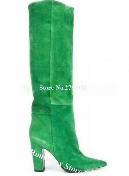 new fashion women pointed toe suede leather knee high chunky heel boots blue thick high heel long boots dress shoes evening shoe, Black
new fashion women pointed toe suede leather knee high chunky heel boots blue thick high heel long boots dress shoes evening shoe, Black