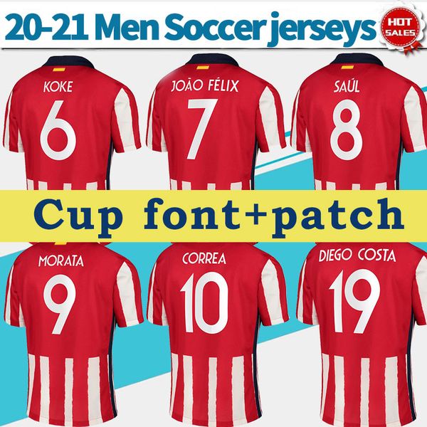 madrid cup font 20-21 soccer jerseys #7 joão félix # 9 morata 2020 men soccer shirts saul koke with league patch football uniform on sale, Black;yellow
madrid cup font 20-21 soccer jerseys #7 joão félix # 9 morata 2020 men soccer shirts saul koke with league patch football uniform on sale, Black;yellow