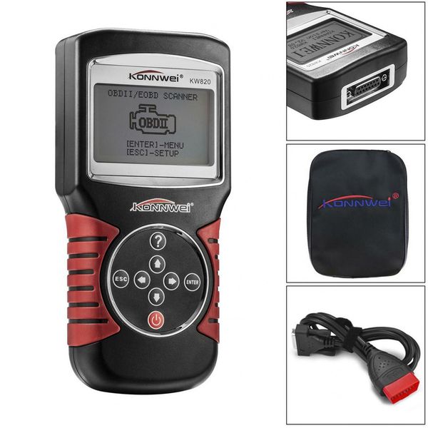 new konnwei kw820 car fault code reader eobd obdii obd2 diagnostic tester scan tool drop shipping
new konnwei kw820 car fault code reader eobd obdii obd2 diagnostic tester scan tool drop shipping