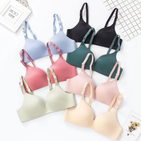 fashion solid color bras women push up bra wireless lingerie seamless adjustable female bralette 3/4 cup girl underwear, Red;black
fashion solid color bras women push up bra wireless lingerie seamless adjustable female bralette 3/4 cup girl underwear, Red;black