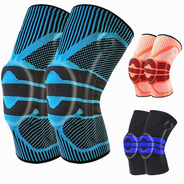 sports kneepad men pressurized elastic knee pads support fitness gear basketball volleyball brace protector, Black;gray
sports kneepad men pressurized elastic knee pads support fitness gear basketball volleyball brace protector, Black;gray