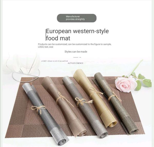 continental food diagonal mat mat pvc cloth art cushion custom antiskid insulated custom wholesale fashion styles
continental food diagonal mat mat pvc cloth art cushion custom antiskid insulated custom wholesale fashion styles