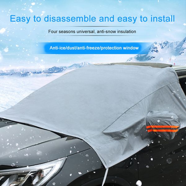 car windshield cover thickening anti-frost outdoor snow glass winter waterproof car covers snow cover outdoor auto accessory
car windshield cover thickening anti-frost outdoor snow glass winter waterproof car covers snow cover outdoor auto accessory