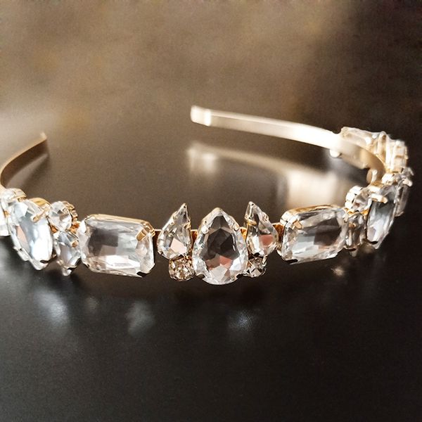 bridal crystal tiaras and crowns gem luxury headband hairbands wedding hair accessories hair ornaments for women jewelry, Golden;white
bridal crystal tiaras and crowns gem luxury headband hairbands wedding hair accessories hair ornaments for women jewelry, Golden;white