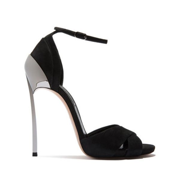 2019 new designer shoes black ankle wrap fashion sandals super high silver stiletto heel chic sandals high heels women party shoes
2019 new designer shoes black ankle wrap fashion sandals super high silver stiletto heel chic sandals high heels women party shoes