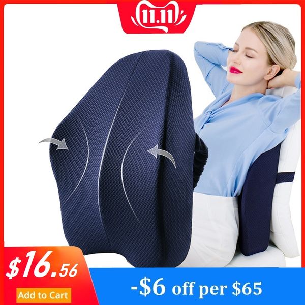 office chair support full back lumbar cushion memory foam pillow ergonomic relieve sciatica lower back pain coccyx
office chair support full back lumbar cushion memory foam pillow ergonomic relieve sciatica lower back pain coccyx