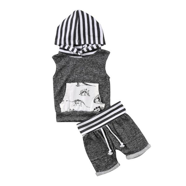 toddler kids baby boy clothes set 2019 gray summer dinosaur hooded sleeveless t-shirt shorts outfit cotton clothing, White
toddler kids baby boy clothes set 2019 gray summer dinosaur hooded sleeveless t-shirt shorts outfit cotton clothing, White