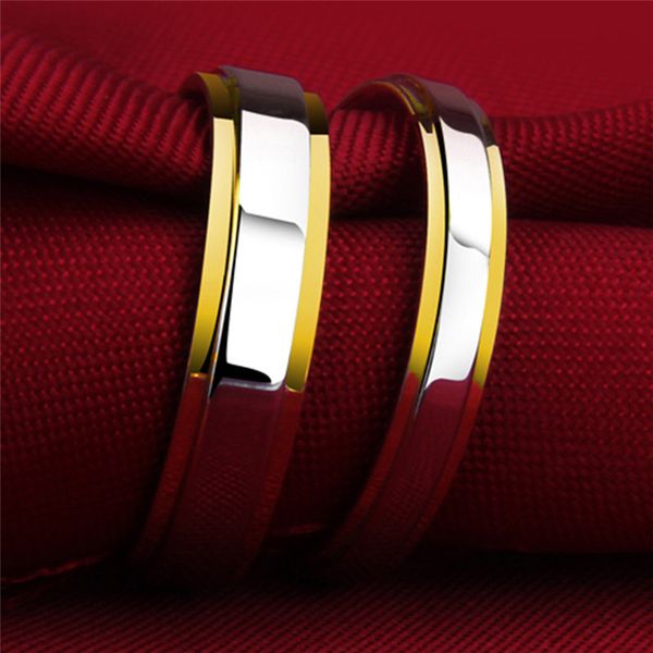classic 316l titanium steel ring for men / women gold silver color tungsten steel ring wedding band couple ring jewelry anillos, Slivery;golden
classic 316l titanium steel ring for men / women gold silver color tungsten steel ring wedding band couple ring jewelry anillos, Slivery;golden