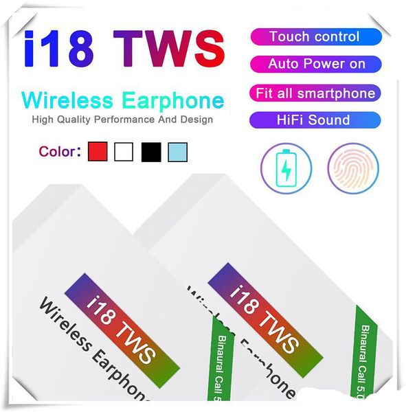 I18 tw touch5 0 wirele bluetooth headphone upport pop window tereo earphone earbud auto power on auto paring touch u ing
I18 tw touch5 0 wirele bluetooth headphone upport pop window tereo earphone earbud auto power on auto paring touch u ing