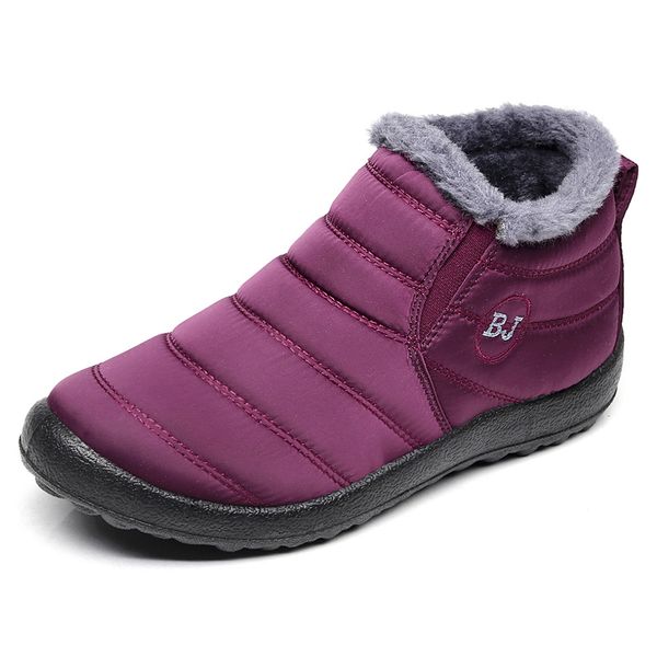 women boots keep warm winter shoes woman waterproof snow boots with fur winter botas mujer ankle female plus size 35-46, Black
women boots keep warm winter shoes woman waterproof snow boots with fur winter botas mujer ankle female plus size 35-46, Black