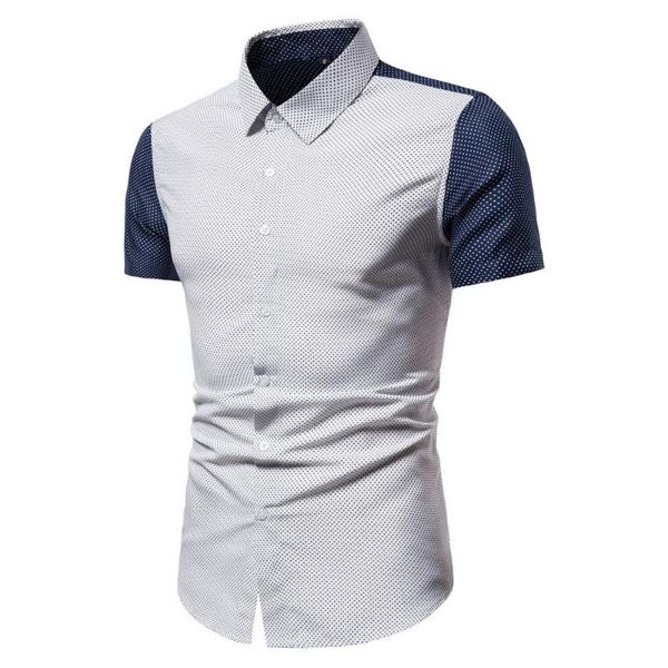 men's shirt summer short sleeve male new style comfortable cotton man shirts, White;black
men's shirt summer short sleeve male new style comfortable cotton man shirts, White;black