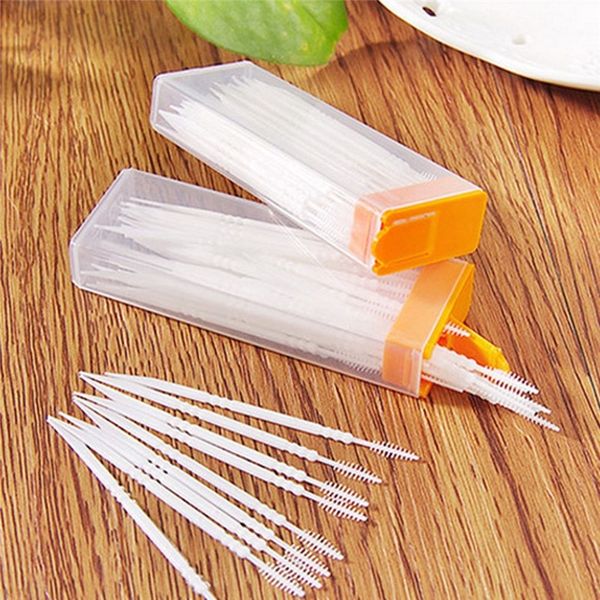 50 pcs портативный двойной головкой щетки зубные picks пластиковые межзубных зубочистка кисть home hotel dental care picks oral
50 pcs портативный двойной головкой щетки зубные picks пластиковые межзубных зубочистка кисть home hotel dental care picks oral
