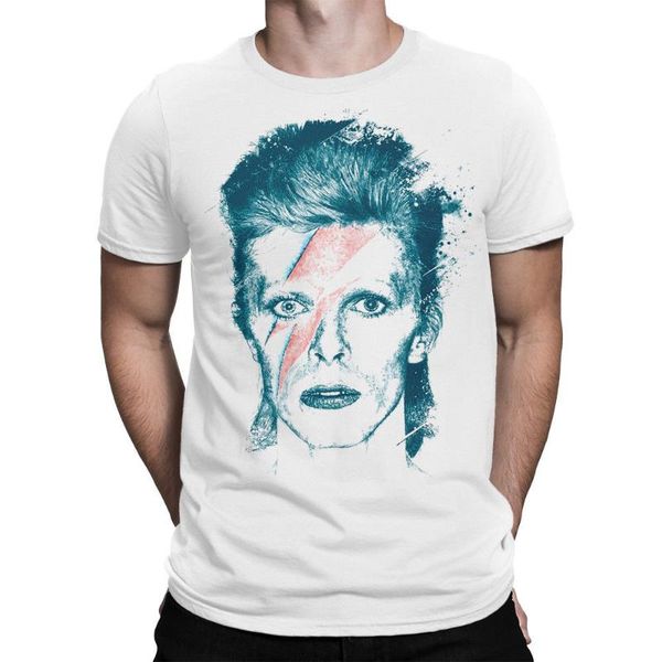 david bowie t-shirt music fan tee men's women's tee all sizes loose size ajax funny shirt, White;black
david bowie t-shirt music fan tee men's women's tee all sizes loose size ajax funny shirt, White;black