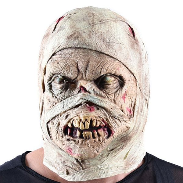halloween horror mask mummy mask disgusting rot face headgear zombie costume party haunted house horror props frighten people
halloween horror mask mummy mask disgusting rot face headgear zombie costume party haunted house horror props frighten people