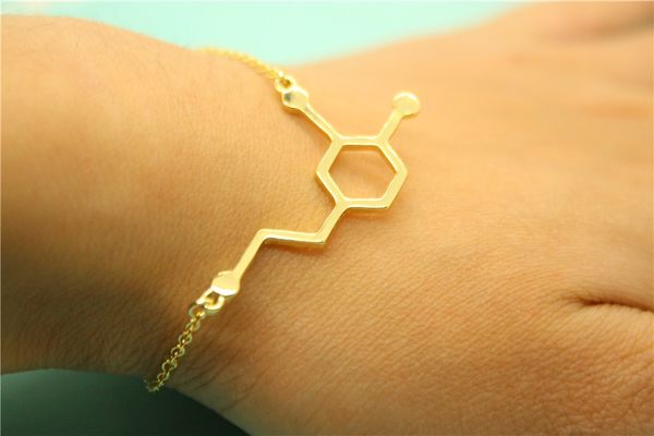 30pcs formula hormone dopamine molecule bracelets hormone chemical molecules 5-ht pendant bracelets nurse jewelry, Golden;silver
30pcs formula hormone dopamine molecule bracelets hormone chemical molecules 5-ht pendant bracelets nurse jewelry, Golden;silver