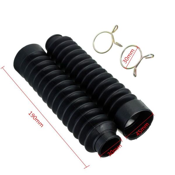 2pcs 42mm motorcycle rubber front fork covers gaiters boot absorber gaiters covers boot fork
2pcs 42mm motorcycle rubber front fork covers gaiters boot absorber gaiters covers boot fork