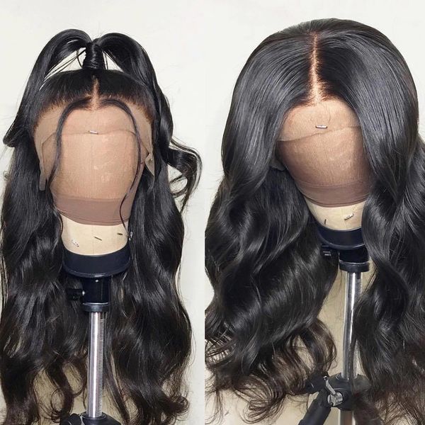 13x6 lace front human hair wigs peruvian loose wave human pre-plucked with baby for black women, Black;brown
13x6 lace front human hair wigs peruvian loose wave human pre-plucked with baby for black women, Black;brown