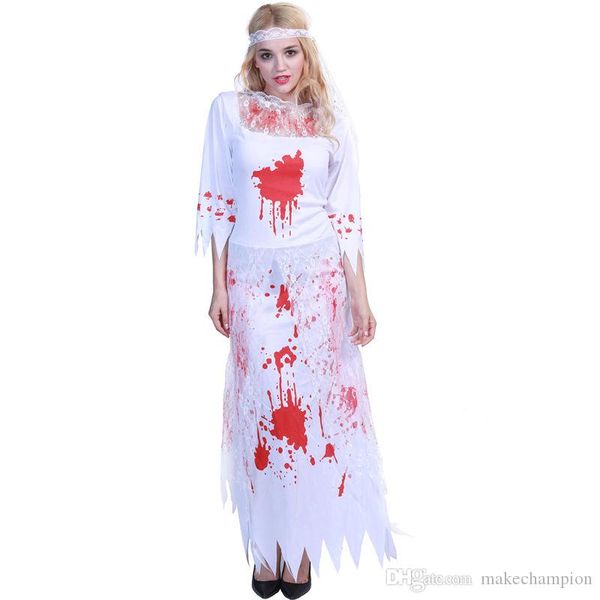 the phantom bride halloween costumes new fashion halloween scary jumpsuit props long sleeve full party stagewear, Black
the phantom bride halloween costumes new fashion halloween scary jumpsuit props long sleeve full party stagewear, Black