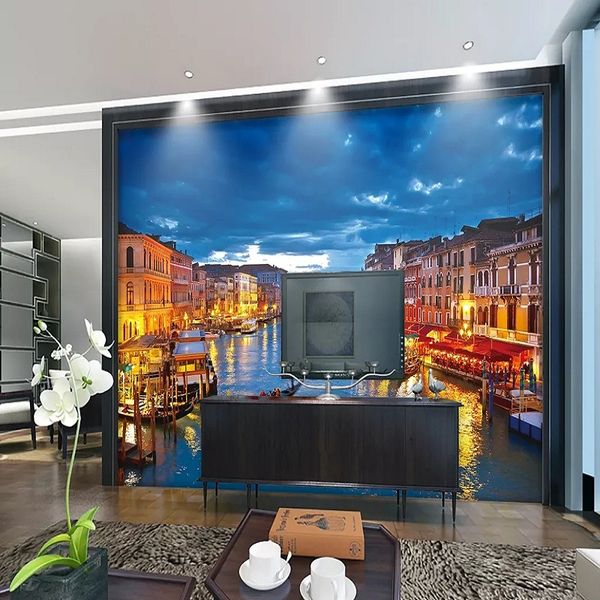 custom large mural 3d wallpaper stylish modern creative space expands city night scene 11 living room tv wall decor 5d embossed
custom large mural 3d wallpaper stylish modern creative space expands city night scene 11 living room tv wall decor 5d embossed