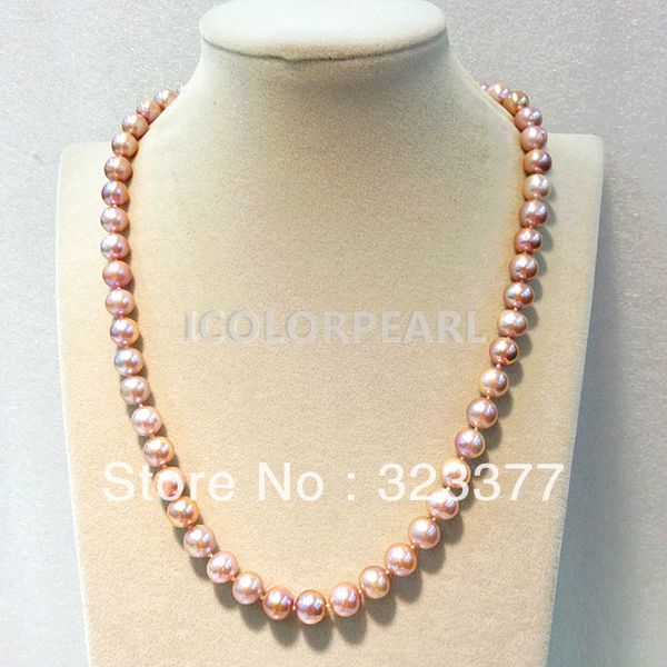 weicolor beautiful shiny 20" 9mm light purple round natural freshwater pearl necklace, other colors: white, pink and black, Silver
weicolor beautiful shiny 20" 9mm light purple round natural freshwater pearl necklace, other colors: white, pink and black, Silver