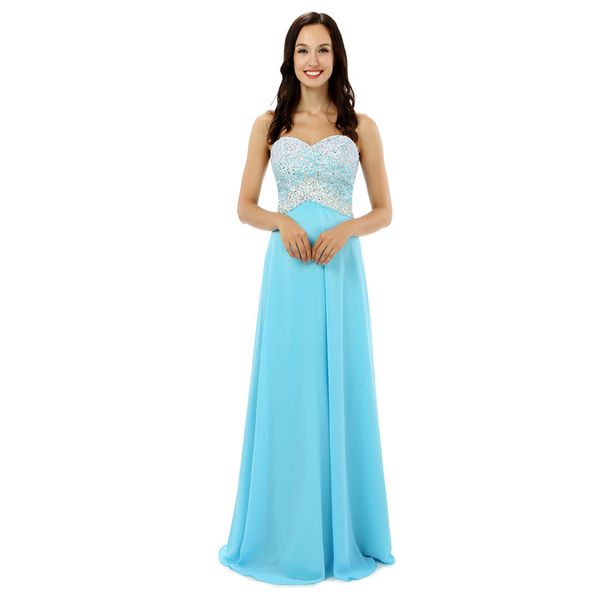 lg0228 shining crystal sequins light blue bridesmaid dresses strapless maid of honor dresses a-line floor length pretty formal dress, White;pink
lg0228 shining crystal sequins light blue bridesmaid dresses strapless maid of honor dresses a-line floor length pretty formal dress, White;pink