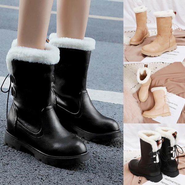 fashion pure color round toe lace-up boots flat heels vintage women boots, Black
fashion pure color round toe lace-up boots flat heels vintage women boots, Black