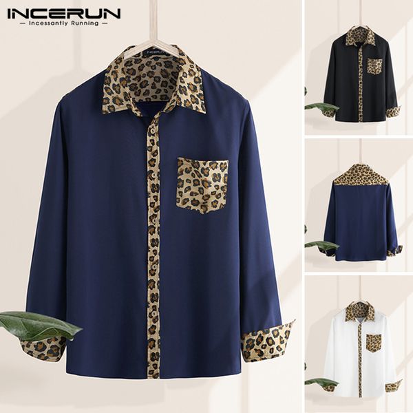 men long sleeve shirts casual printed lapel shirt tribal pattern printing brand blouse man loose baggy streetwear incerun, White;black
men long sleeve shirts casual printed lapel shirt tribal pattern printing brand blouse man loose baggy streetwear incerun, White;black