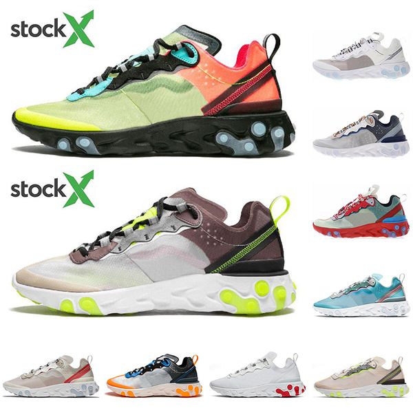 react element 87 55 classic stock x undercover running shoes volt racer pink mens trainers designer sports sneakers runner with socks, White;red
react element 87 55 classic stock x undercover running shoes volt racer pink mens trainers designer sports sneakers runner with socks, White;red