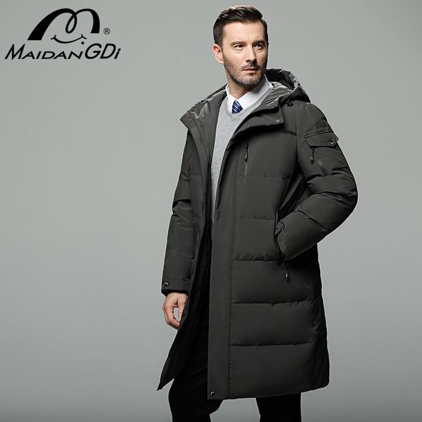 maidangdi men's down jackets 2020 winter new male's solid color business casual hooded coats thickened warm windproof clothes, Black
maidangdi men's down jackets 2020 winter new male's solid color business casual hooded coats thickened warm windproof clothes, Black