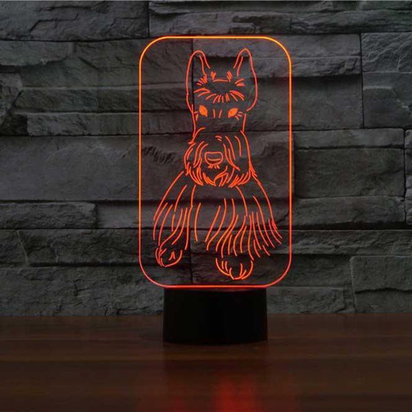 novelty scottish terrier shape table lamp 3d led colorful visual dog light fixture sleep nightlight creative bedside decor gifts
novelty scottish terrier shape table lamp 3d led colorful visual dog light fixture sleep nightlight creative bedside decor gifts