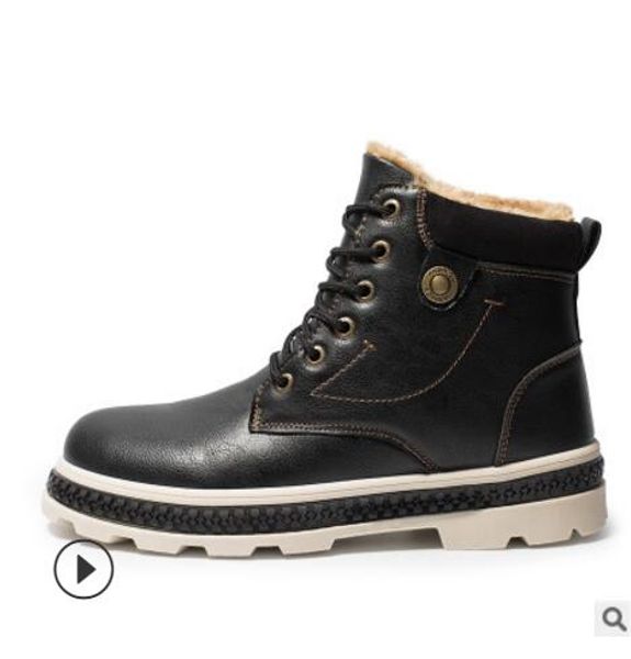 fashion brand new winter style warm martin boots and cotton work boots military boots vintage leather stylish men's casual sh2974718, Black
fashion brand new winter style warm martin boots and cotton work boots military boots vintage leather stylish men's casual sh2974718, Black