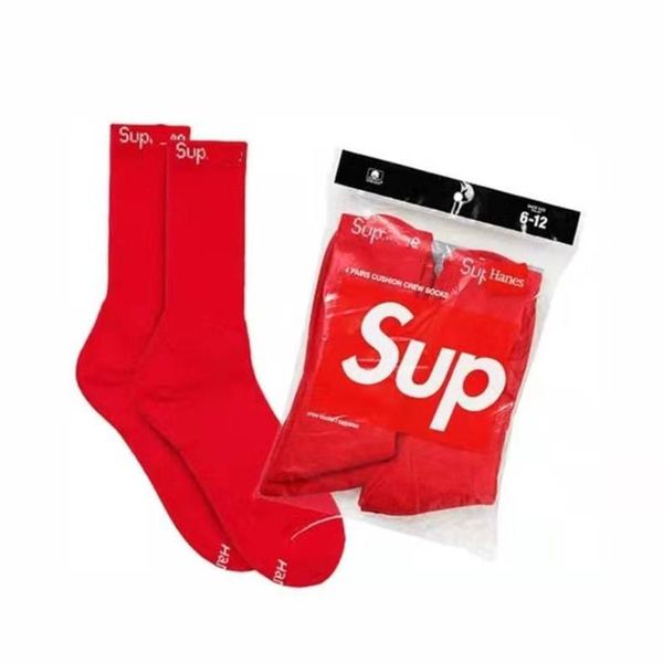 Sup Socks Роскошный Дизайнерский Баскетбол Scok Мужские И Женские Спортивные Чулки Скейтборд Хлопчатобумажный Носок Красный Черный Белый Цвета
Sup Socks Роскошный Дизайнерский Баскетбол Scok Мужские И Женские Спортивные Чулки Скейтборд Хлопчатобумажный Носок Красный Черный Белый Цвета