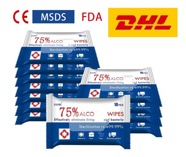 75% alcohol disinfectant wipes 4.7*7 inch portable sterilization wet wipe disinfecting dipe cleaning household wipes 10pack
75% alcohol disinfectant wipes 4.7*7 inch portable sterilization wet wipe disinfecting dipe cleaning household wipes 10pack