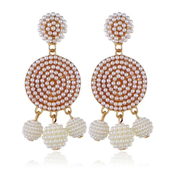 wholesale- beads dangle earrings for women luxury bead chandelier earring holiday style jewelry gifts for gf 4 colors dark pink red, Silver
wholesale- beads dangle earrings for women luxury bead chandelier earring holiday style jewelry gifts for gf 4 colors dark pink red, Silver