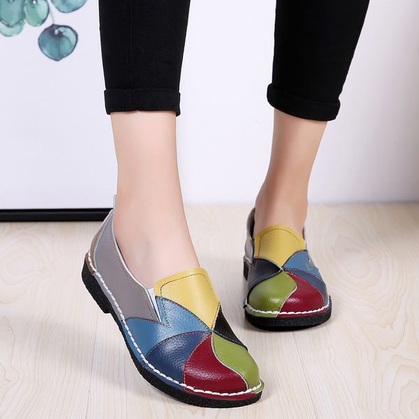 large size 35-44 women flats mother shoes mixed colors loafers ballerina slip on zapatillas mujer ballet mocassin femme, Black
large size 35-44 women flats mother shoes mixed colors loafers ballerina slip on zapatillas mujer ballet mocassin femme, Black