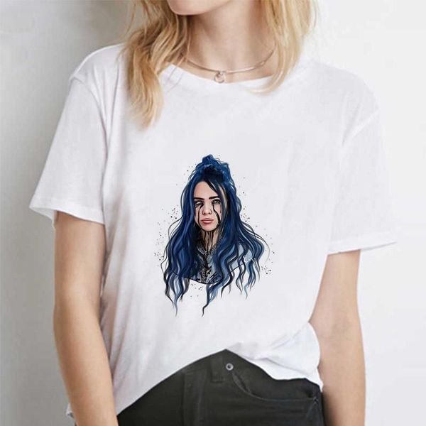 круглый вырез пуловер футболки модные женские тройники билли эйлиш повседневные дизайнерские футболки женские летние печатные с короткими ру, White
круглый вырез пуловер футболки модные женские тройники билли эйлиш повседневные дизайнерские футболки женские летние печатные с короткими ру, White