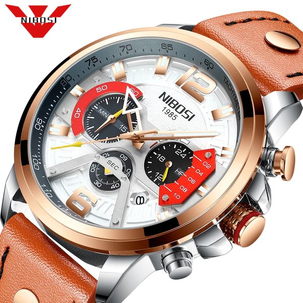 nibosi new watch men brand men sport watches men's quartz clock man casual military waterproof wrist watch relogio masculino, Slivery;brown
nibosi new watch men brand men sport watches men's quartz clock man casual military waterproof wrist watch relogio masculino, Slivery;brown