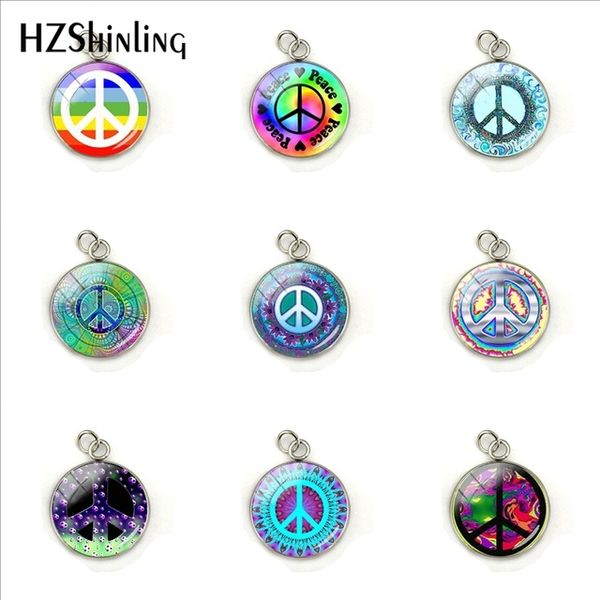 wholesale fashion peace sign colorful patterns fashion charms glass cabochon hand craft stainless steel pendants jewelry accessories, Silver
wholesale fashion peace sign colorful patterns fashion charms glass cabochon hand craft stainless steel pendants jewelry accessories, Silver