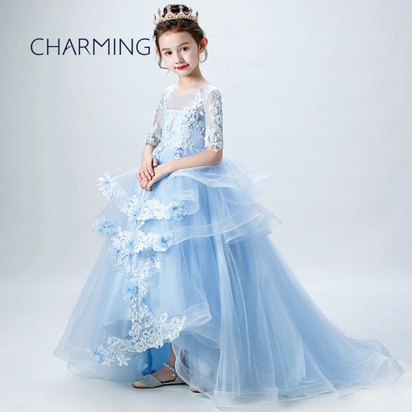 girl dress princess girls holiday dress pretty dresses for girl kids party dresses childrens flower girl dress wedding, White;blue
girl dress princess girls holiday dress pretty dresses for girl kids party dresses childrens flower girl dress wedding, White;blue
